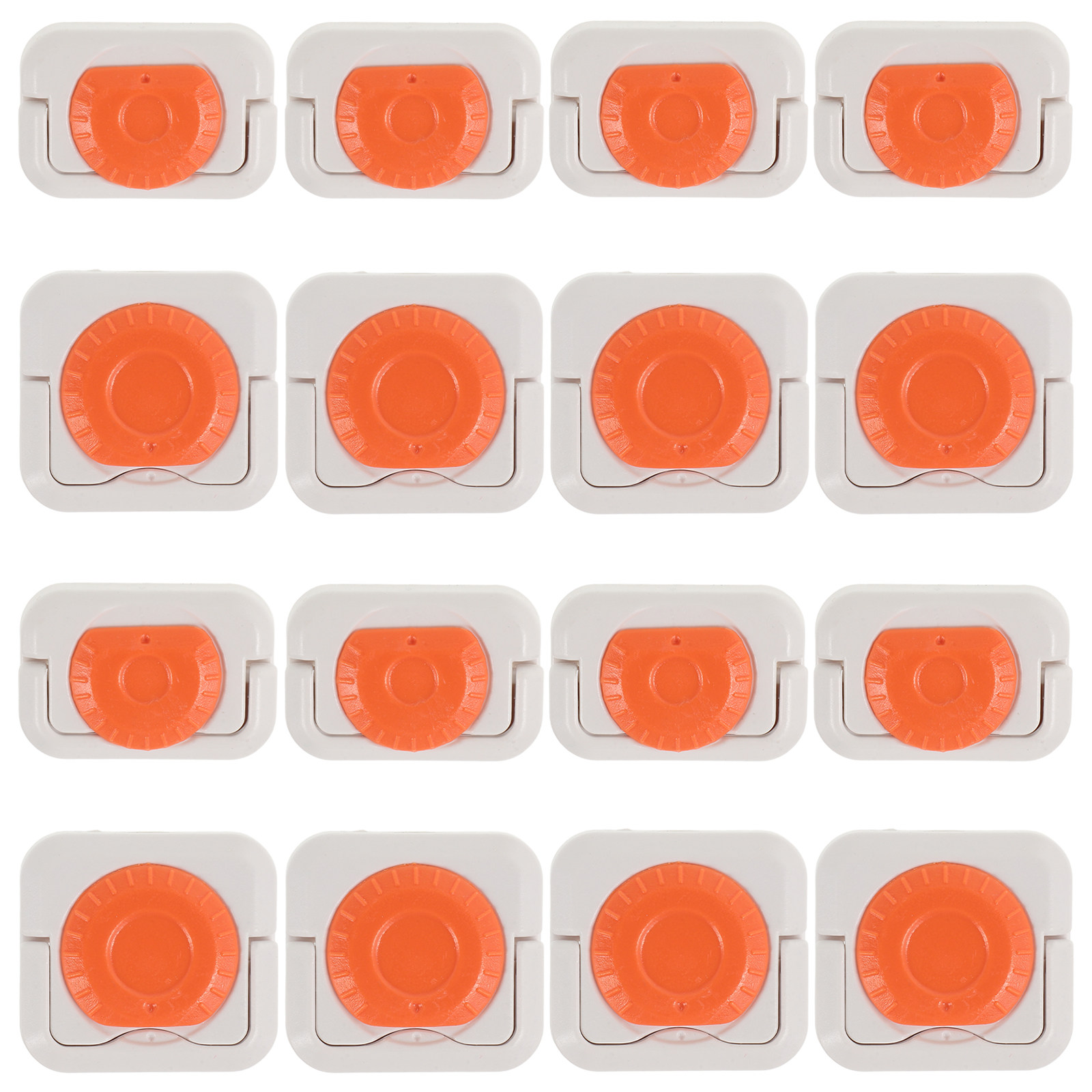 Outlet Cover Baby - 24 stuks eenvoudig te installeren oranje