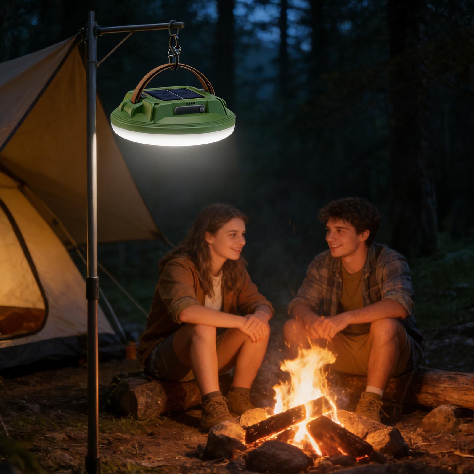 Power Outage Light - Zonne-campinglantaarn 4 standen Superheldere LED Oplaadbaar
