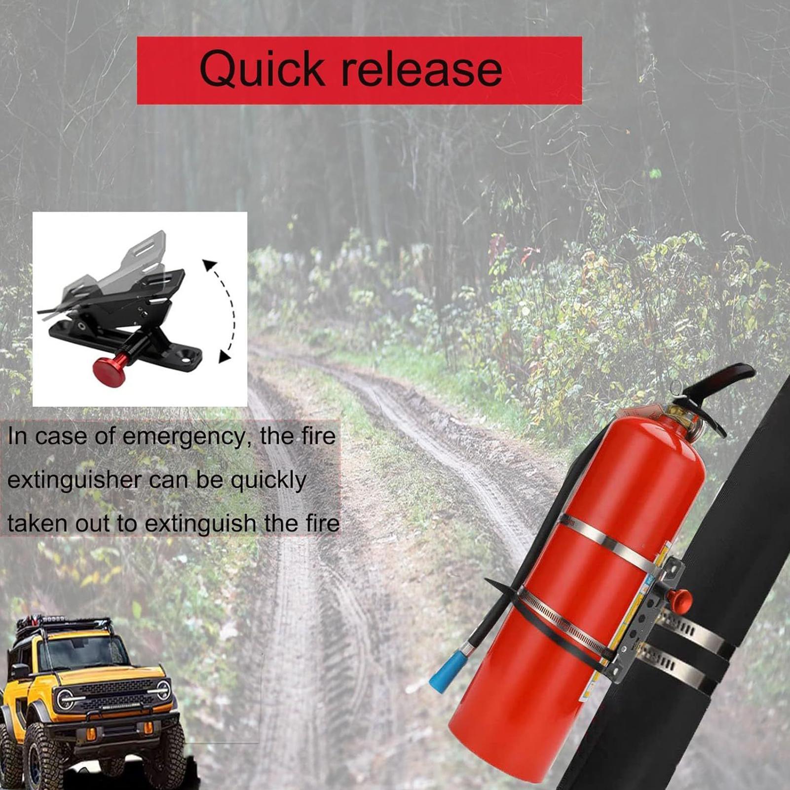 Fire Extinguisher Small - Auto-brandblusser met houder Zware brandblusser met
