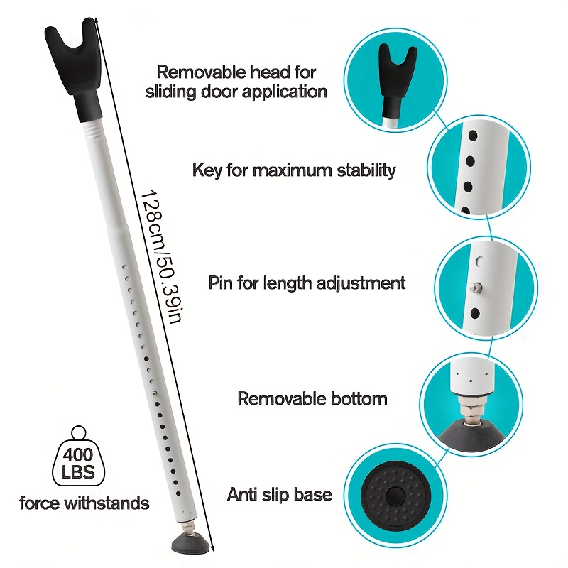 Verstelbare 2-in-1 schuifbare  - Window Lock Bar recensie en prijs